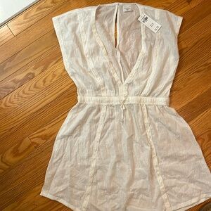 Kids beach cover up fits size S adult too